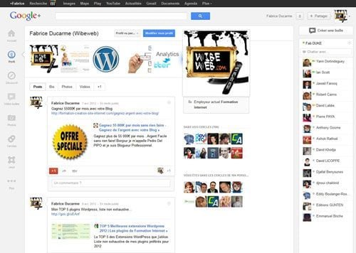 Nouveau look pour google+ Nouveau look pour Google+ New design GG+3