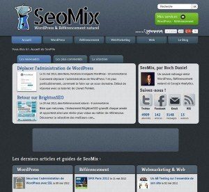 seomix WordPress, les meilleurs sites Francophones seomix 300x276