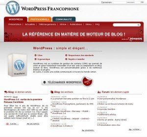 wordpress francophone WordPress, les meilleurs sites Francophones wordpressfrancophone 300x279