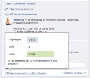pub-facebook-vus Promouvoir ses publications Facebook pub facebook vus 300x261