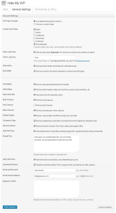 03 general 164x300 sur Sécuriser et protéger WordPress avec HideMyWP Sécuriser et protéger WordPress avec HideMyWP 03 general 164x300