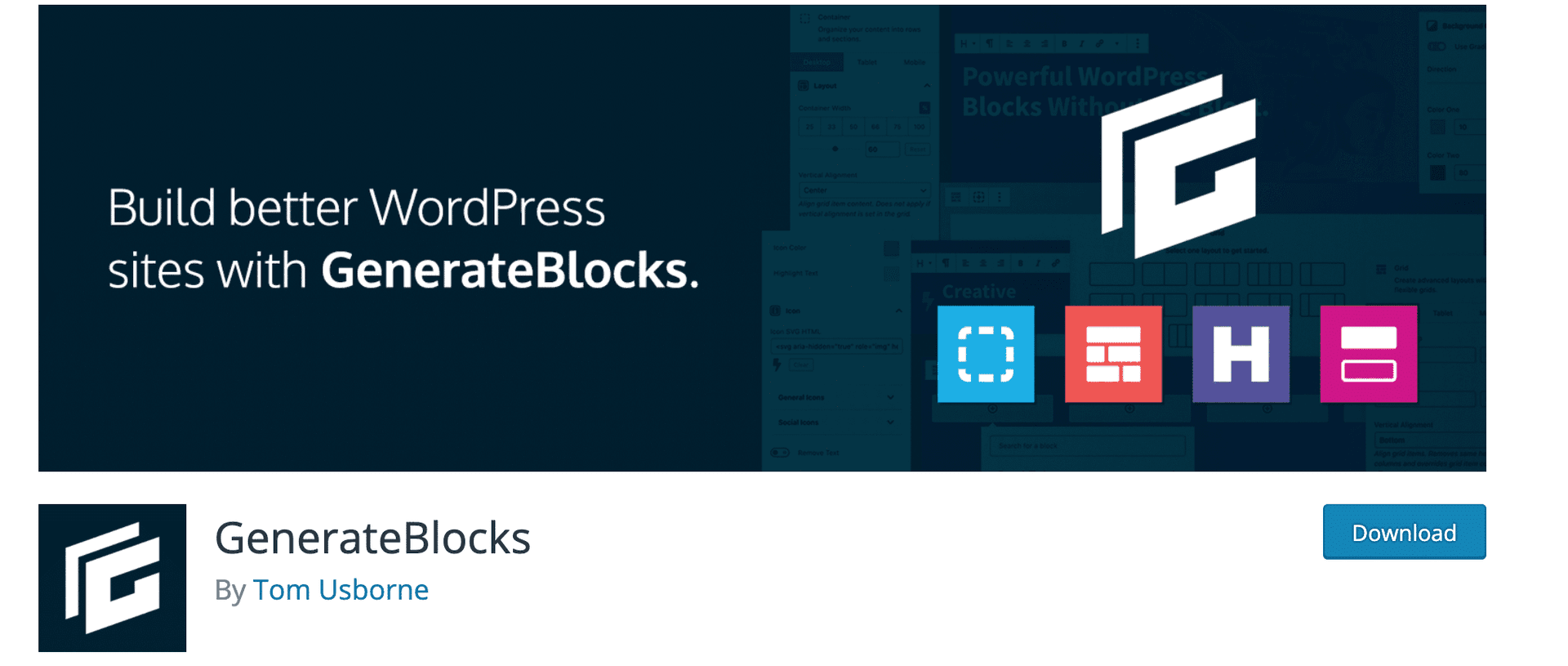 generateblocks wordpress