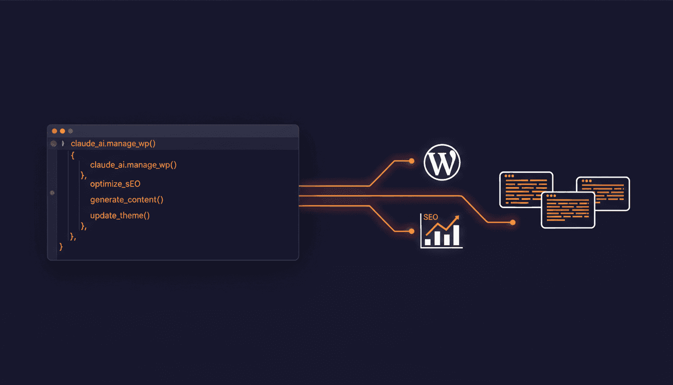 Claude Code connecte a WordPress via MCP pour gerer 348 articles