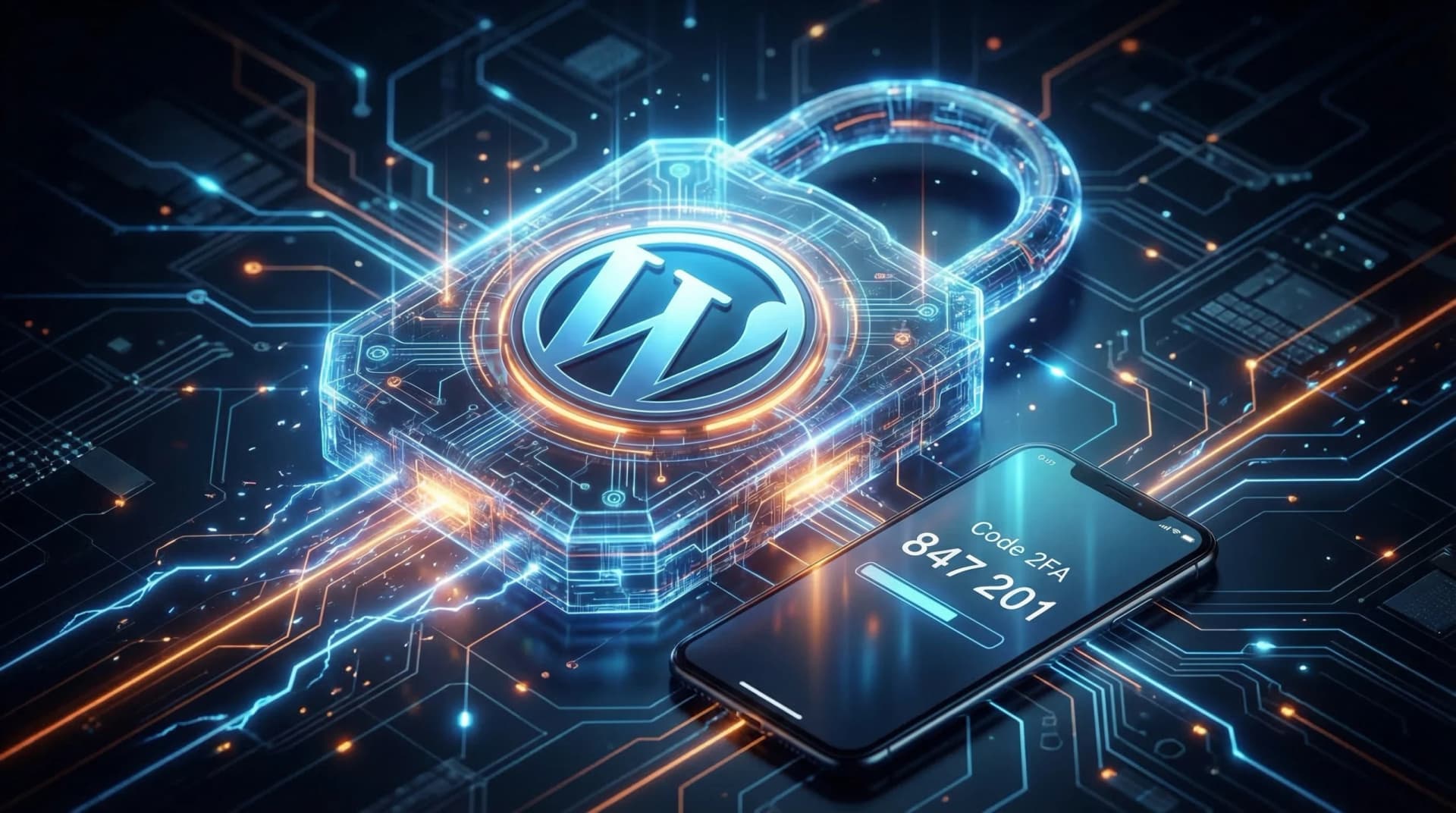 Authentification deux facteurs WordPress 2FA securite connexion