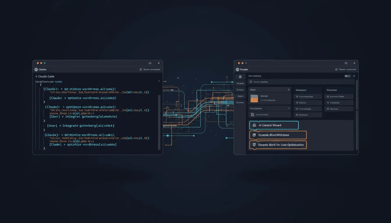 Skill Claude Code pour Spectra : terminal IA et editeur Gutenberg cote a cote