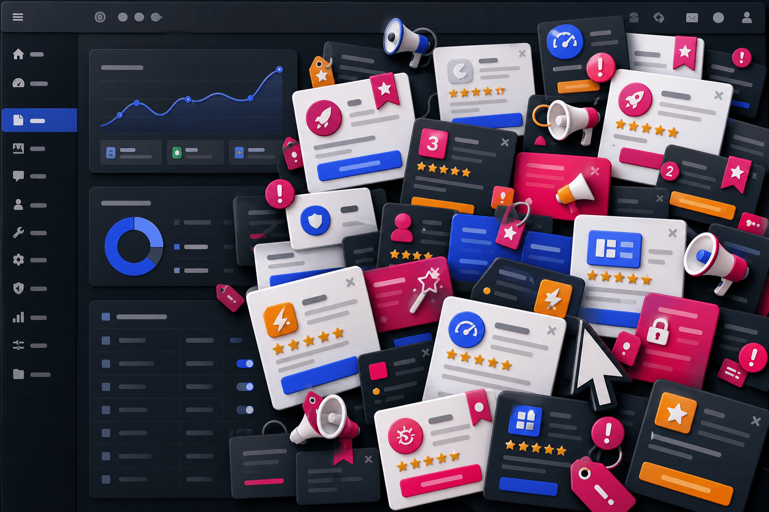 Administration WordPress envahie par des messages publicitaires