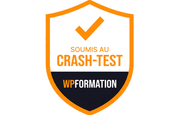Soumis au Crash-Test WPFormation