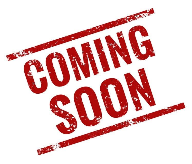 Coming soon