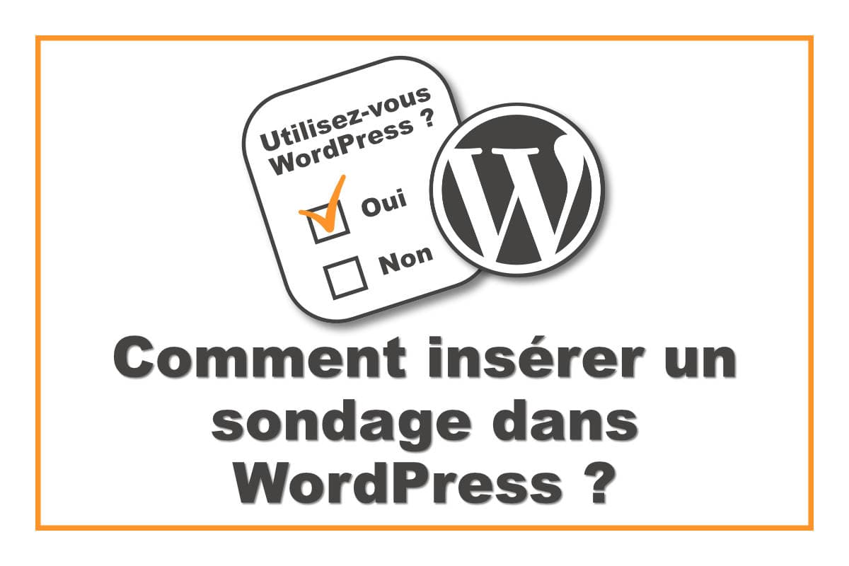 Insérer un sondage dans WordPress
