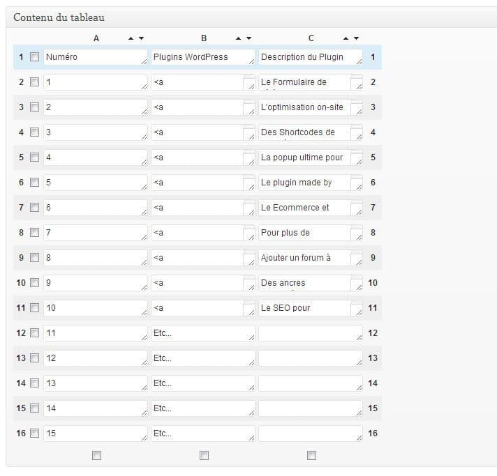 TablePress-Contenu-Tableau
