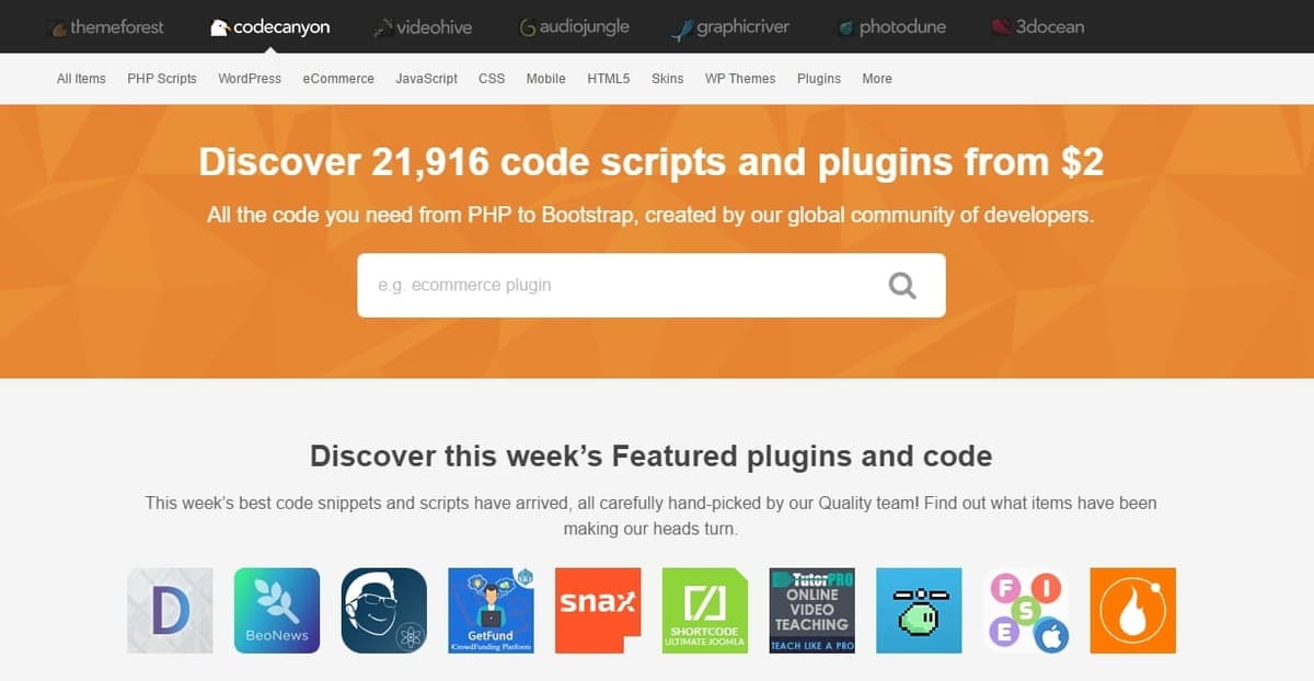 codecanyon installer un plugin