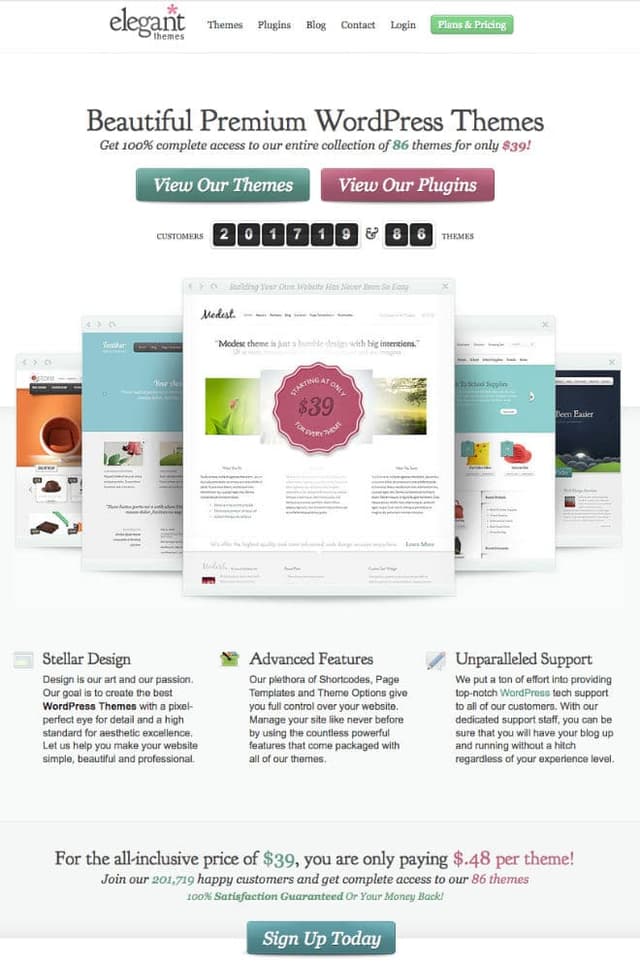 Le site de ET fin 2013