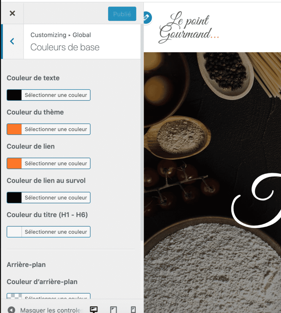 astra wpformation couleur