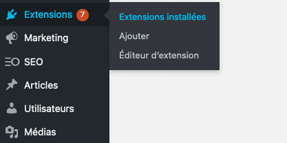 acymailing ajout extension