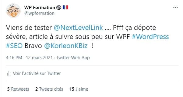 tweet nextlevel