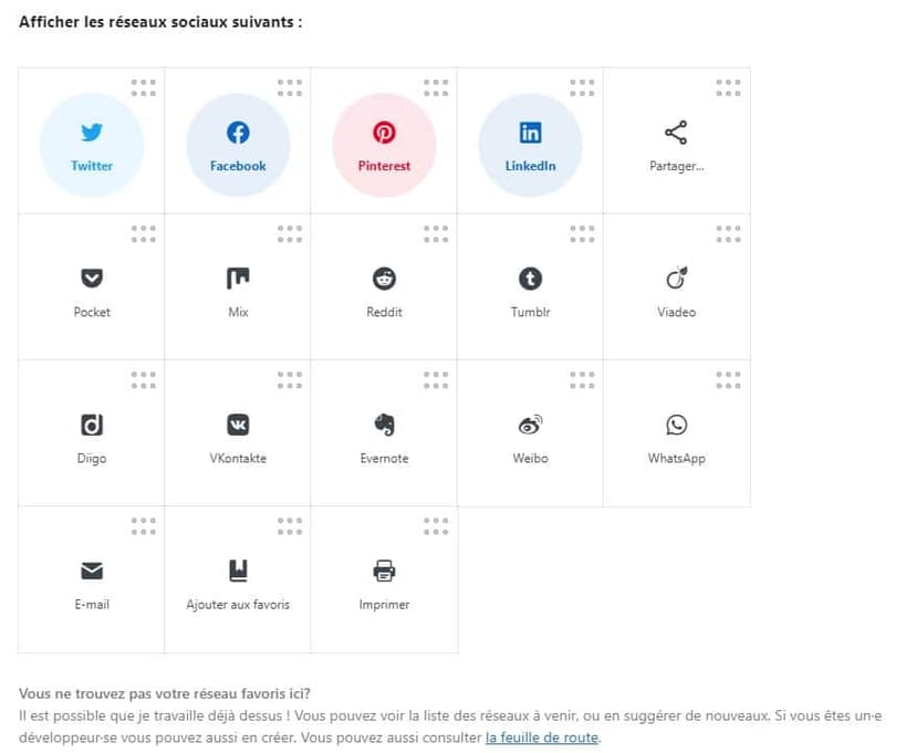 afficher les reseaux nobs