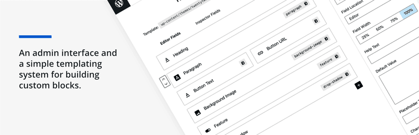 Genesis Custom Blocks bannière plugin StudioPress WordPress