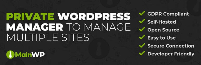MainWP Dashboard, gestion multi-sites WordPress self-hosted