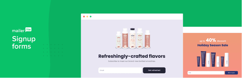 MailerLite, plugin de formulaires newsletter WordPress