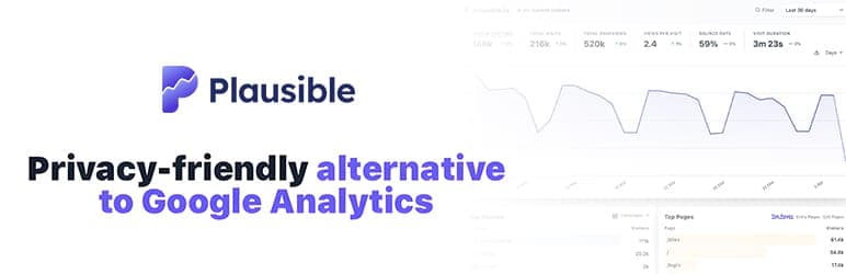 Plausible Analytics - alternative cookie-less à Google Analytics pour WordPress