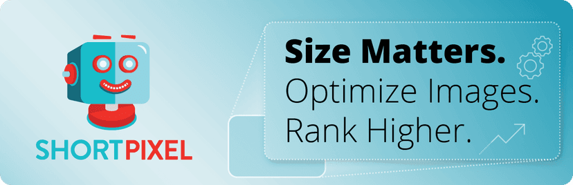 ShortPixel Image Optimizer plugin WordPress bannière officielle