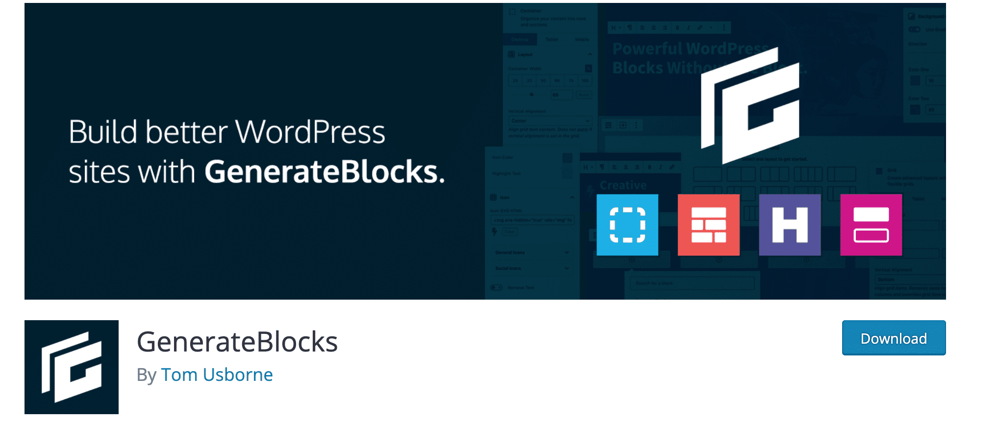 generateblocks wordpress