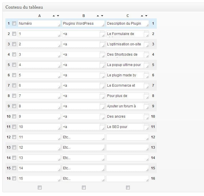 TablePress-Contenu-Tableau