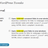 Wordpress Tweak2