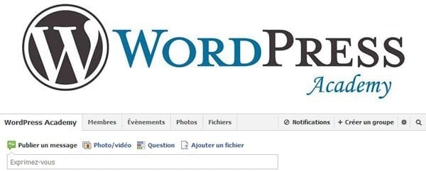 Veille WordPress sur Facebook en 2013 avec groupes et pages