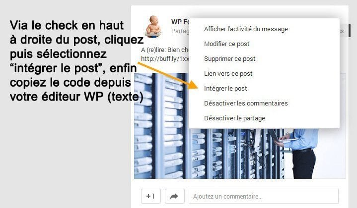 ajouter-post-google-plus-WordPress