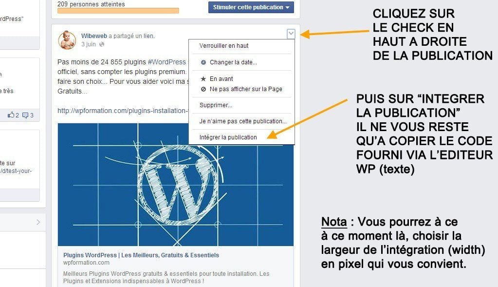 ajouter-publication-facebook-WordPress
