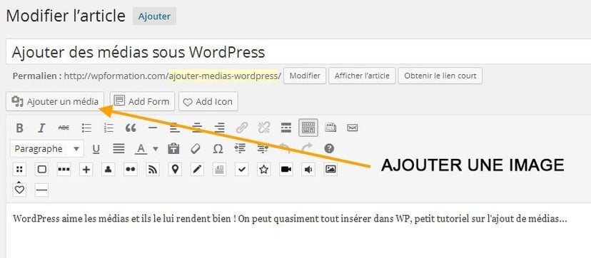ajouter-une-image-wordpress
