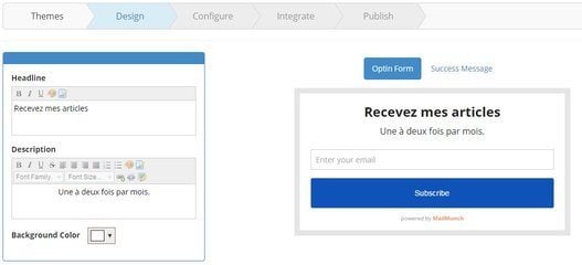 inciter les internautes à s'inscrire sur son site