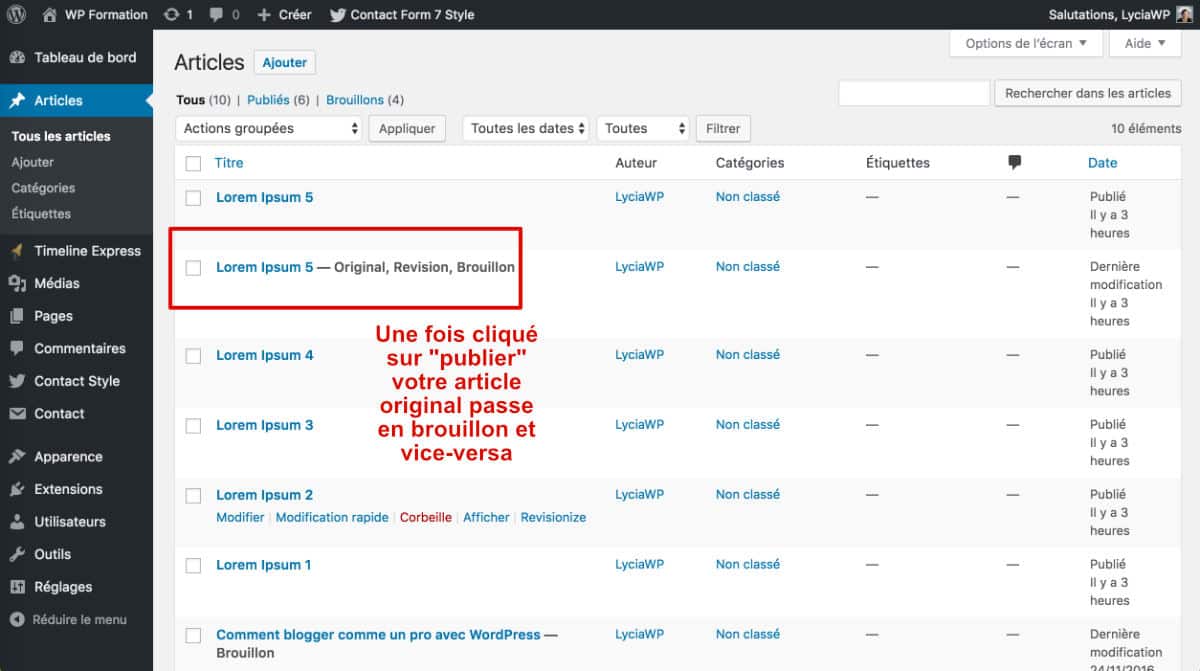 Article révisé et publié avec Revisionize