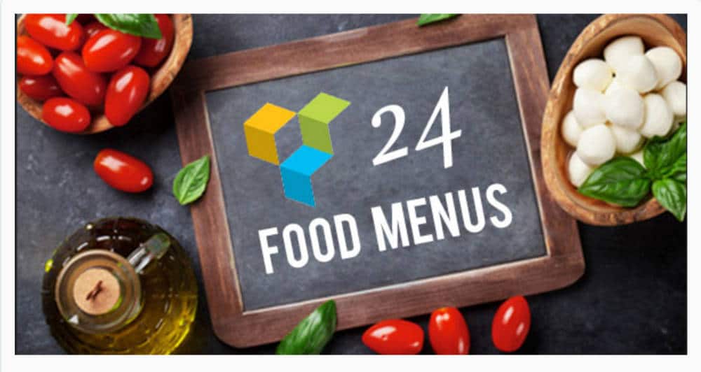 Food Menu addon pour Visual Composer