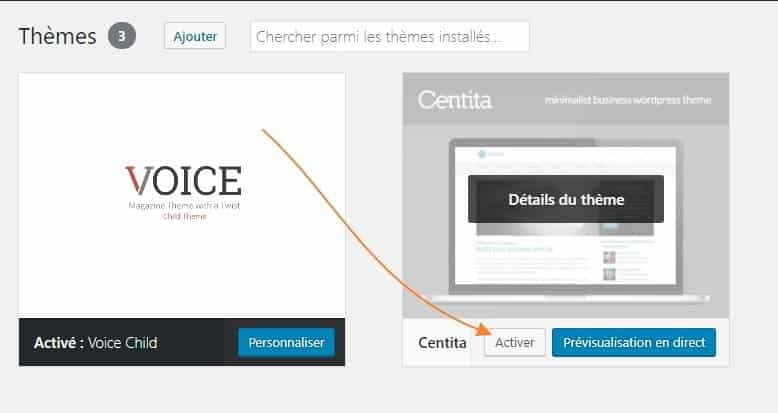 installer theme wordpress 8 Comment installer un thème WordPress gratuit ou premium ?