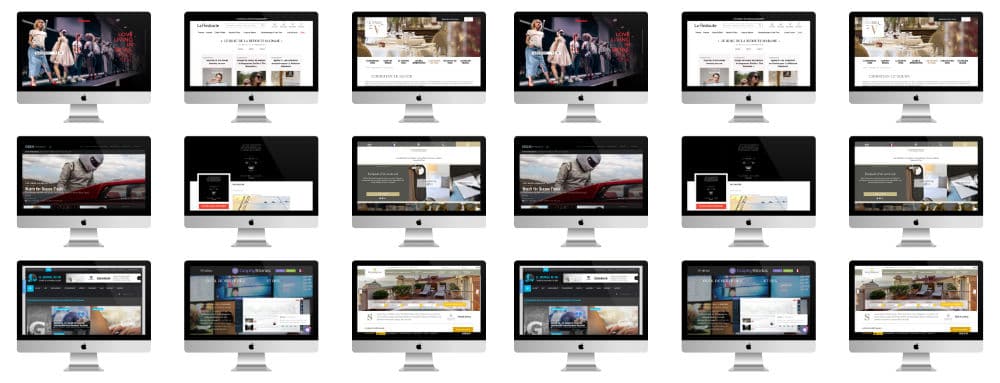 Sites fait avec WordPress