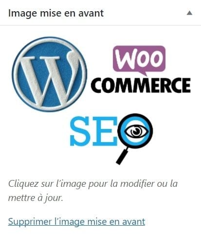 Cartouche image mise en avant