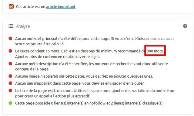 Cornerstone Yoast SEO - Analyse Cornerstone de Yoast SEO