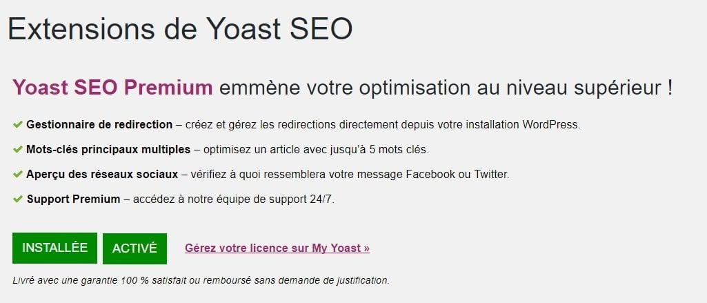 yoast premium