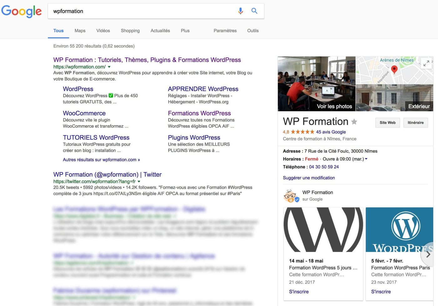 Signaux de confiance - Google My Business