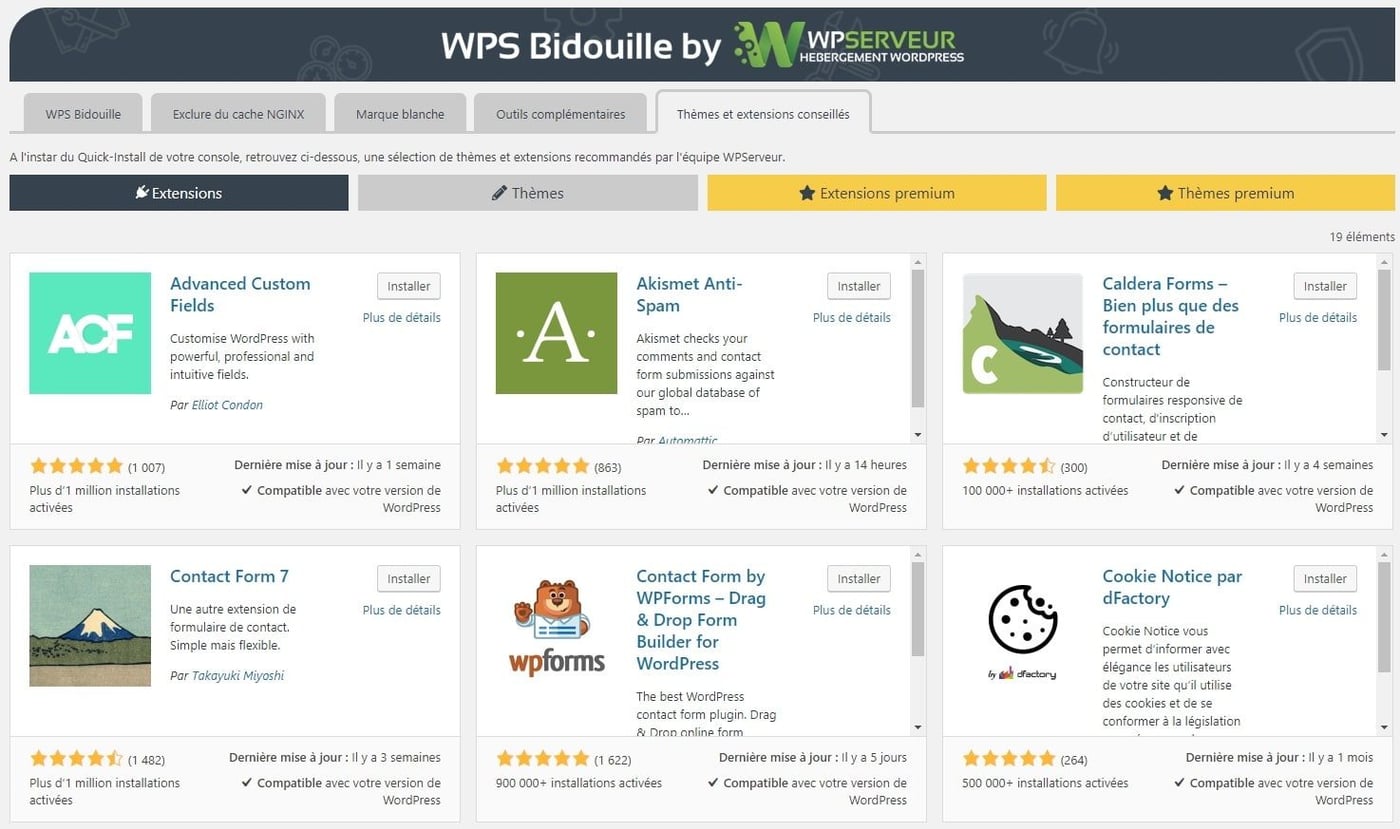 plugins themes WPS Bidouille