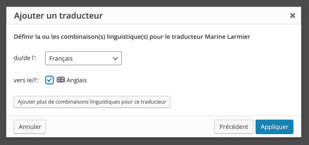 ajouter un traducteur wpml