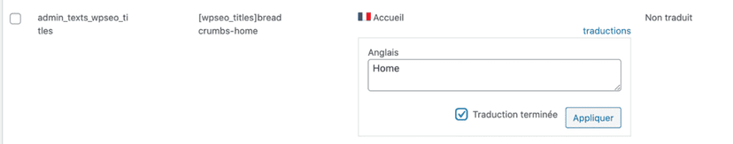 string translation wpml et yoast seo