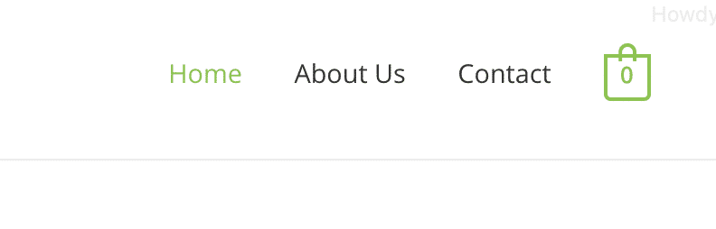 menu wordpress anglais