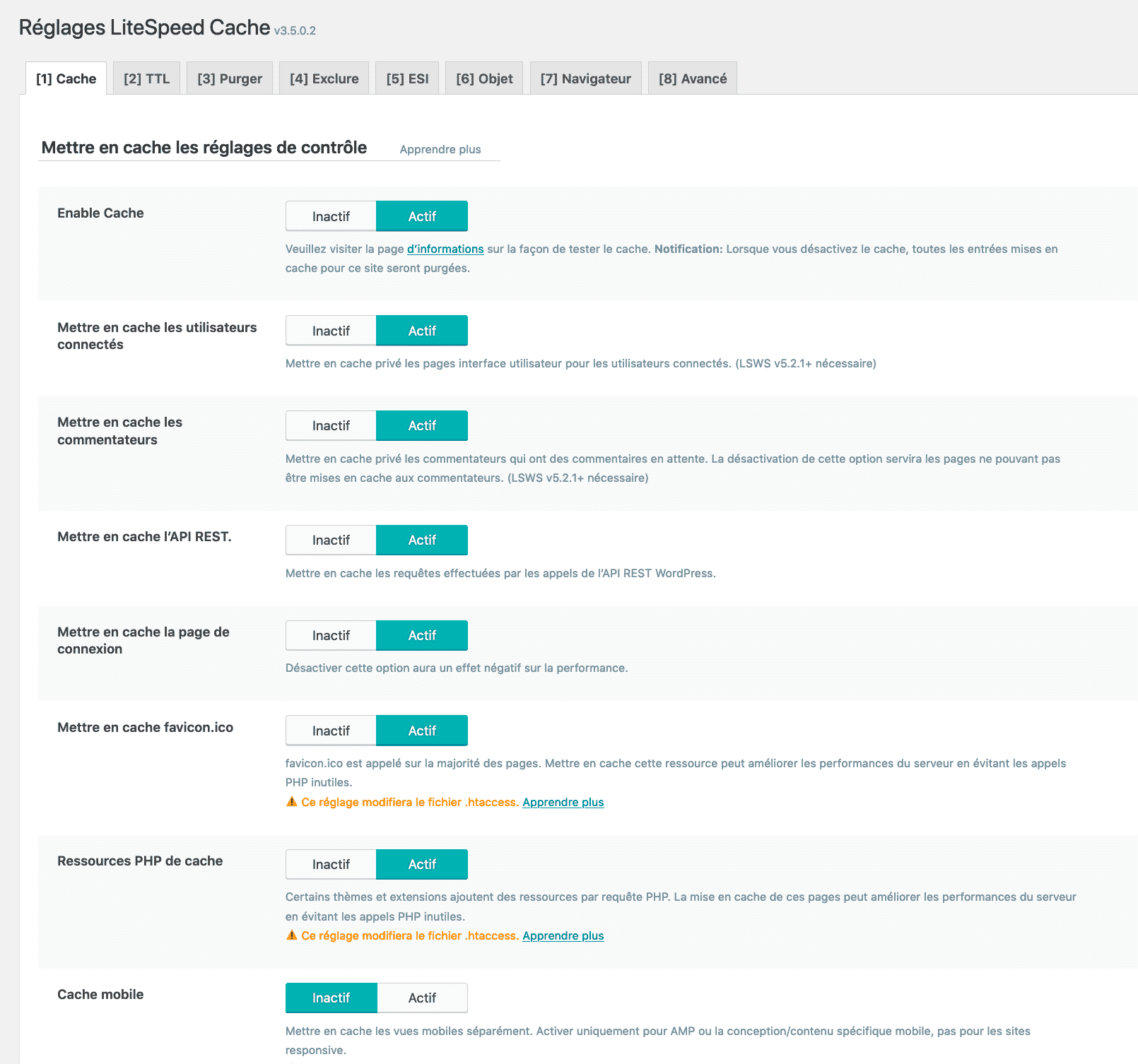 Litespeed Cache WordPress