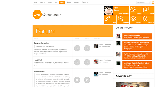 Onecommunity How To Setup Your Own Forum Using WordPress