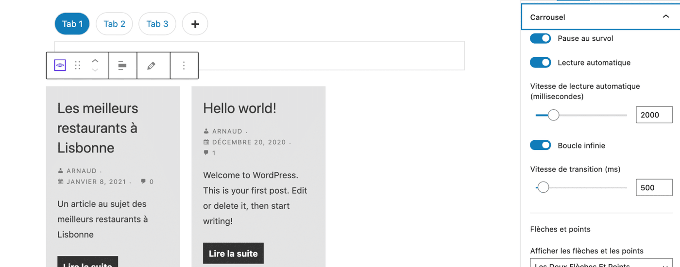 17 contrôle du carrousel