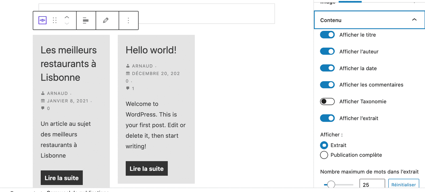18 contenu carrousel