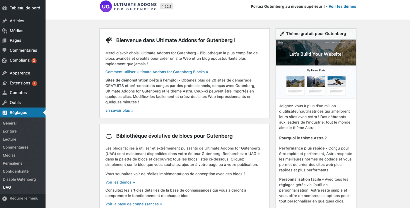 4 menu déroulant et introduction